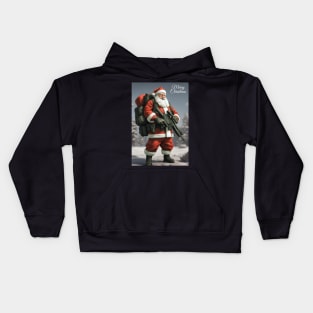 Tactical Santa Kids Hoodie